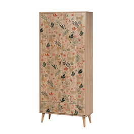 Hanah Home City Gardrop Cat Multicolor